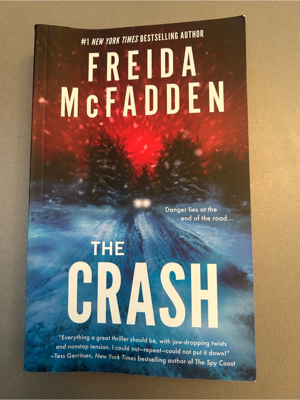 Freida McFadden "The Crash" Paperback Thriller 2025
